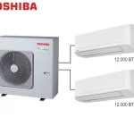 Toshiba 2M Multi Split Klima 12.000+12.000 BTU/h